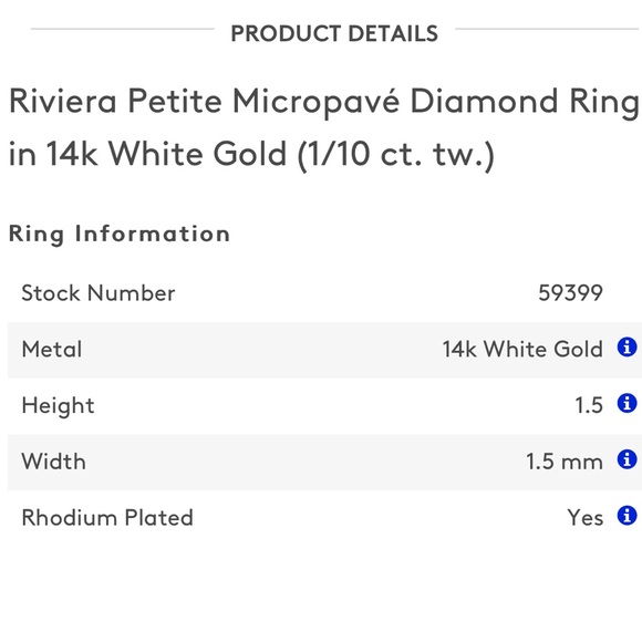 Blue Nile Pave Diamond Band - Picture 2 of 5